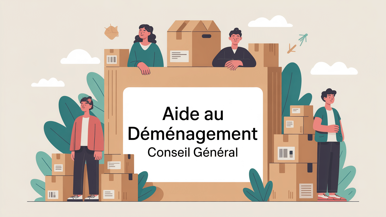 Aide au déménagement conseil général carton titre changement logement