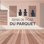 dans quel sens poser le parquet visuel harmonieux