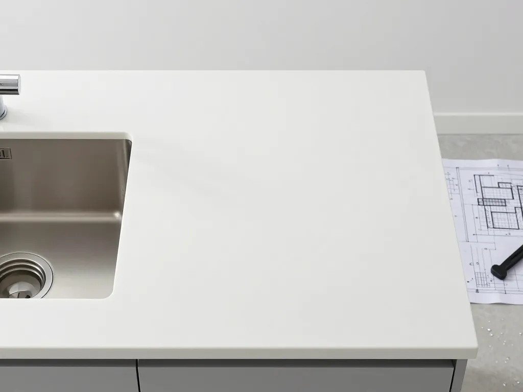 evier sous plan de travail bénéfices et contraintes