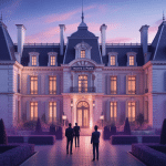 manoir à paris image immersive 3d stylisée