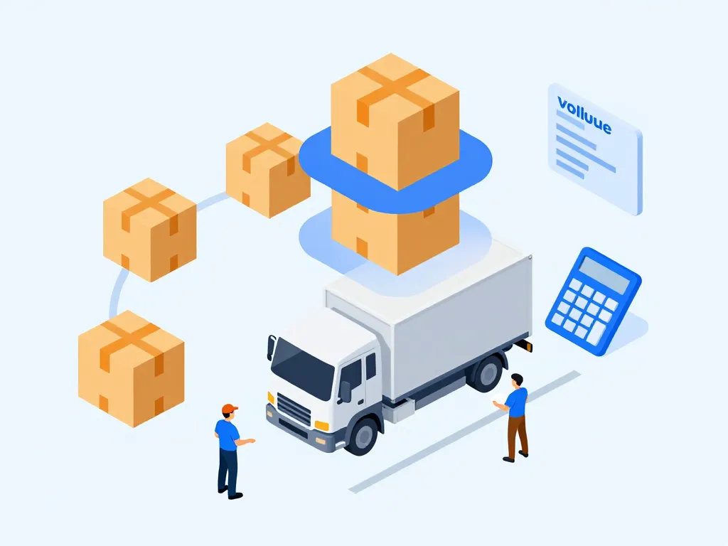 schema concept prix d'un demenagement au m3 volume distance options