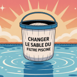 illustration entretien piscine quand changer sable filtre piscine