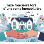 illustration qui paye la taxe foncière en cas de vente