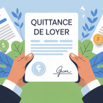 illustration quittance de loyer entre locataire et bailleur