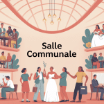 illustration salle communale usages mariage réunion vie locale