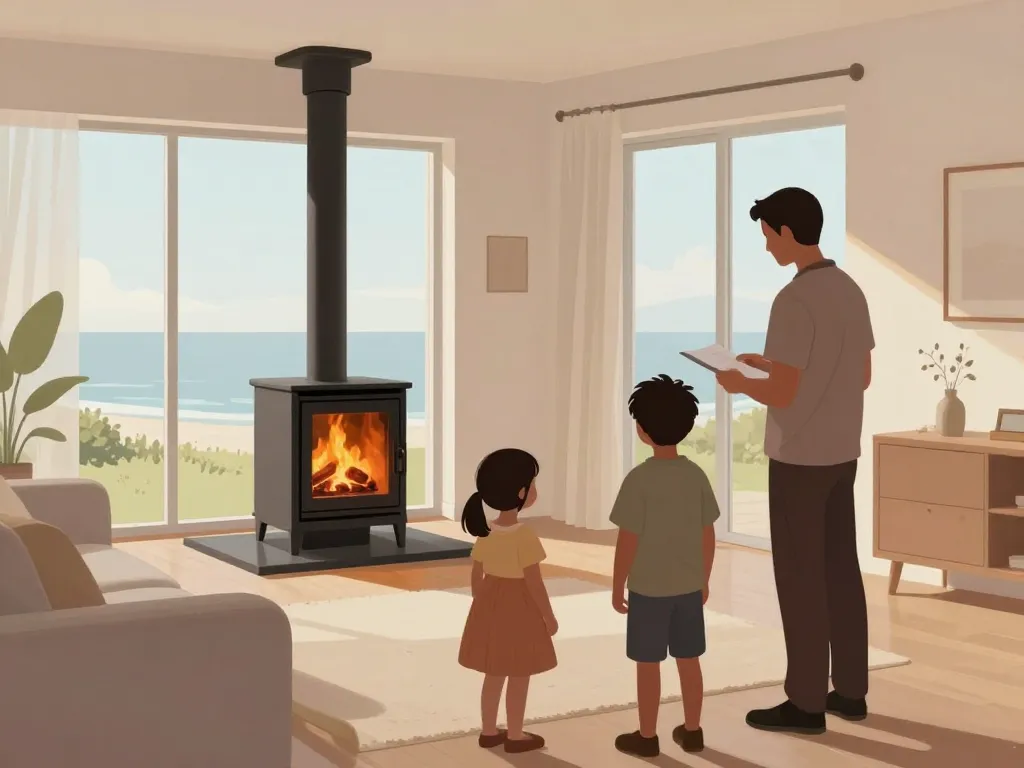 Sélection poêle Seguin Saint Gilles Croix de Vie salon famille