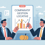 tarif gestion locative : comparatif visuel entre gestionnaires et tarifs