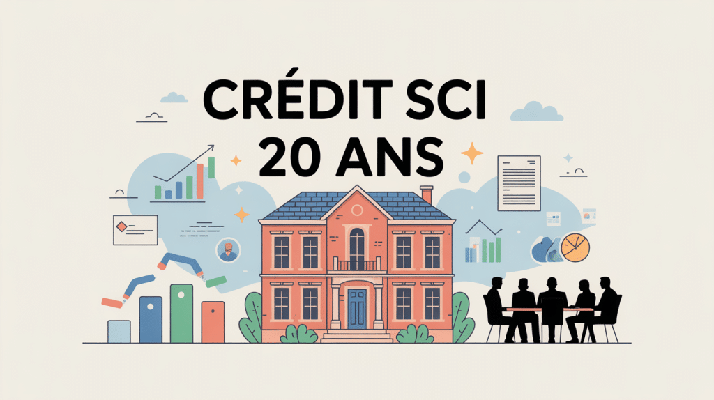 illustration taux emprunt sci 20 ans