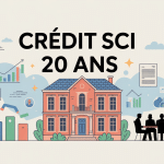 illustration taux emprunt sci 20 ans