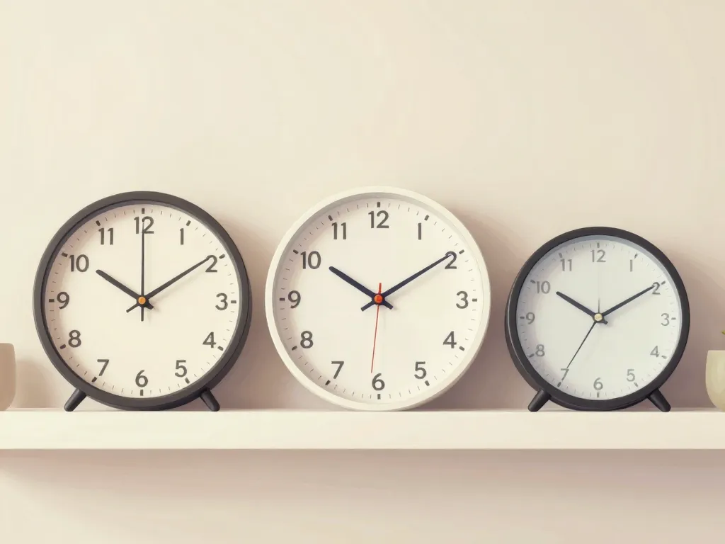 tic tac horloge choix horloge silencieuse