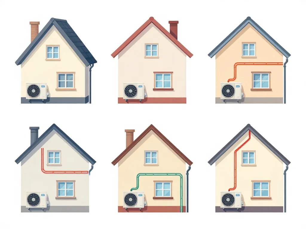 vmc simple flux schéma installation maison appartement