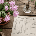 arrosage cactus de noel en pot en fleurs