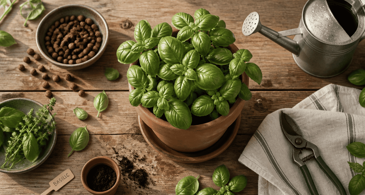 basilic en pot comment le conserver en image