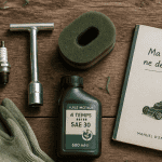 ma tondeuse ne démarre pas flat-lay outils
