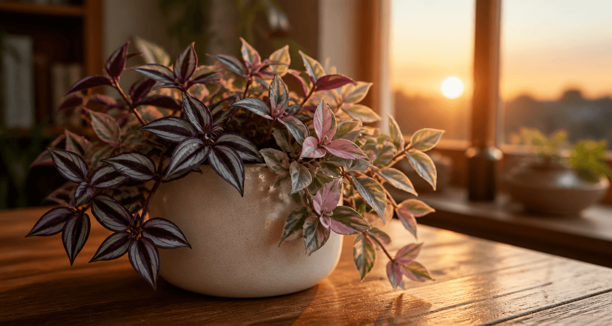 plante la misere en pot tradescantia zebrina nanouk
