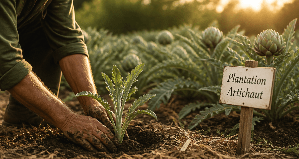 quand planter artichaut plantation potager