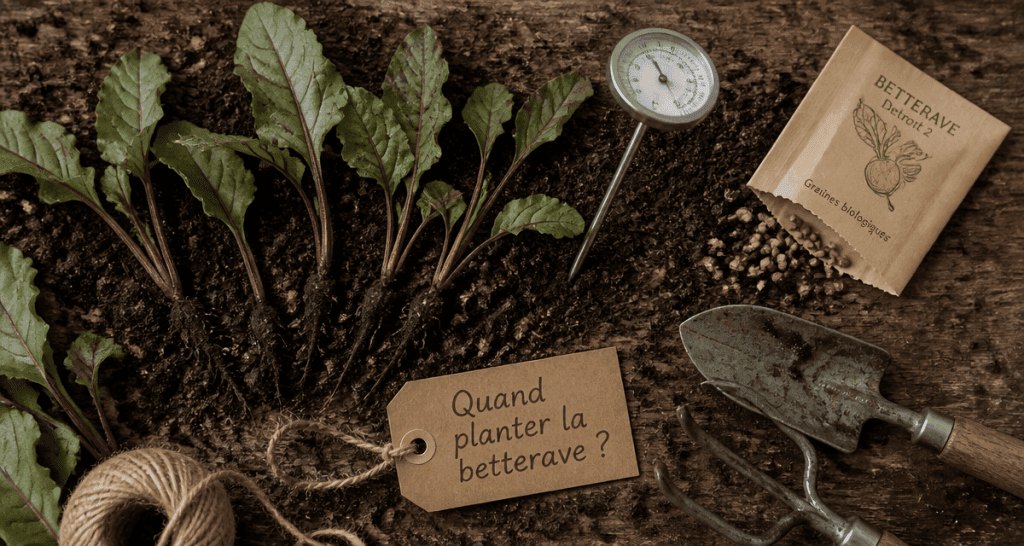 quand planter betterave semis et pousses
