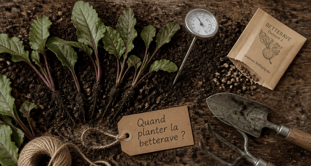 quand planter betterave semis et pousses