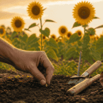 quand planter les graines de tournesol main jardin