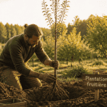 quand planter un arbre fruitier jeune pommier jardinier