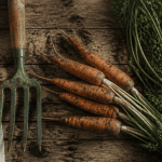quand recolter les carottes fraichement recoltees sur plan de travail