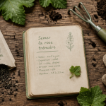 quand semer rose tremiere sur table de jardin