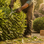 quand tailler laurier jardinier taille haie