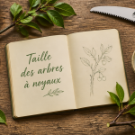 quand tailler les arbres fruitiers à noyaux outils et rameau taillé