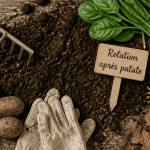que planter apres les pomme de terre outils et semences sur sol