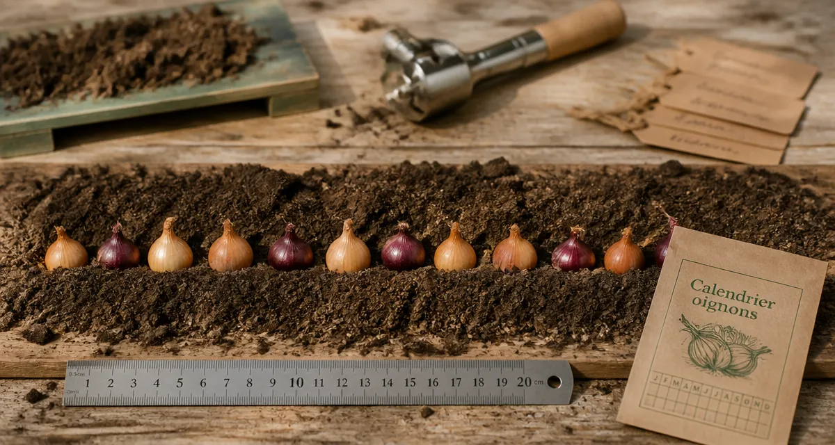 Quand planter les oignons : calendrier de plantation