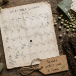 quand semer les petit pois avec la lune, calendrier et semis