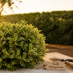 quand tailler les pittosporum, pittosporum taillé au jardin