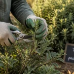 Quand tailler les sauges : jardinier taille de printemps sur sauge