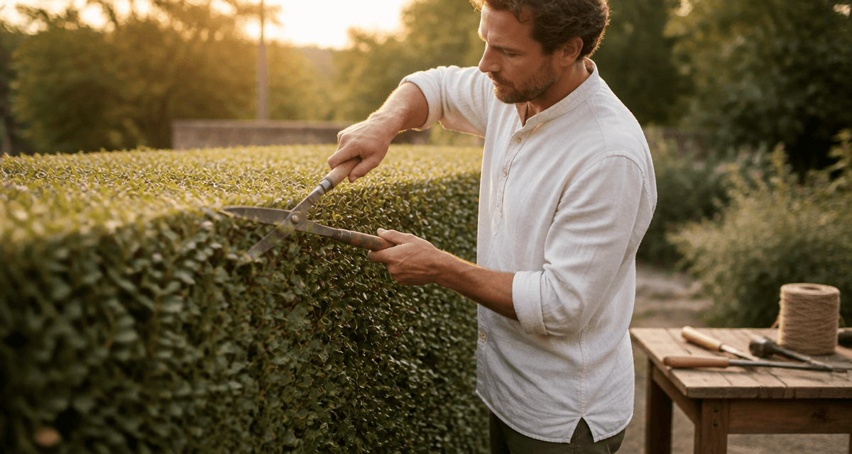 quand tailler troene haie dense au jardin