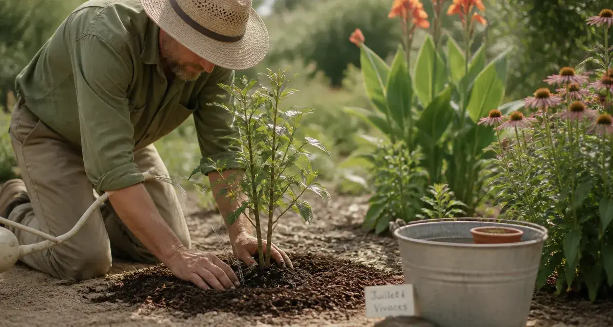 Que planter en juillet août : fleurs résistantes, arrosage dahlia paillage au jardin