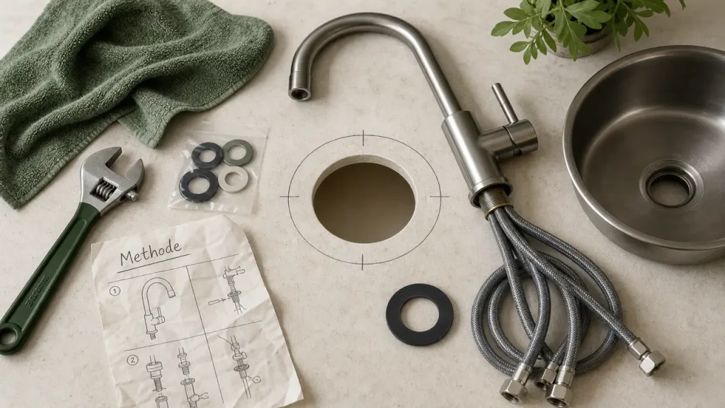 Changer un robinet de cuisine : joints et flexibles pour éviter les fuites