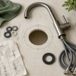 Changer un robinet de cuisine : joints et flexibles pour éviter les fuites