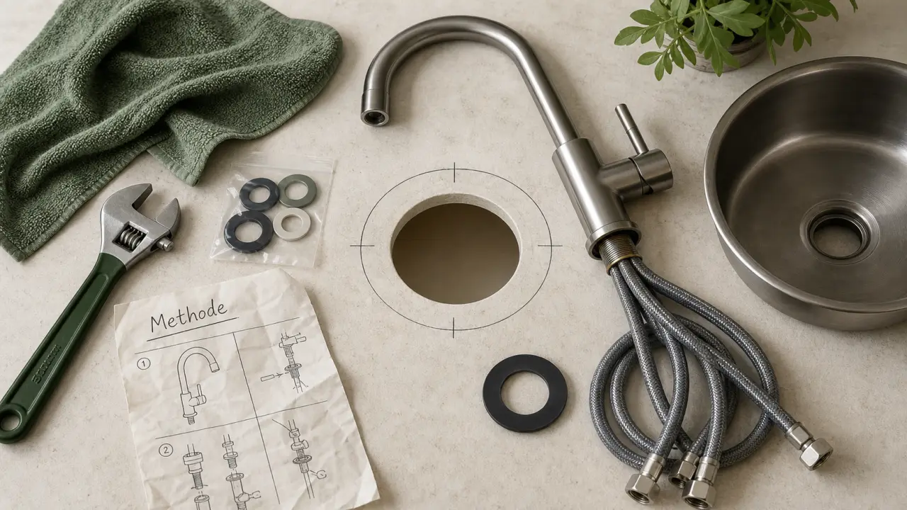 Changer un robinet de cuisine : joints et flexibles pour éviter les fuites
