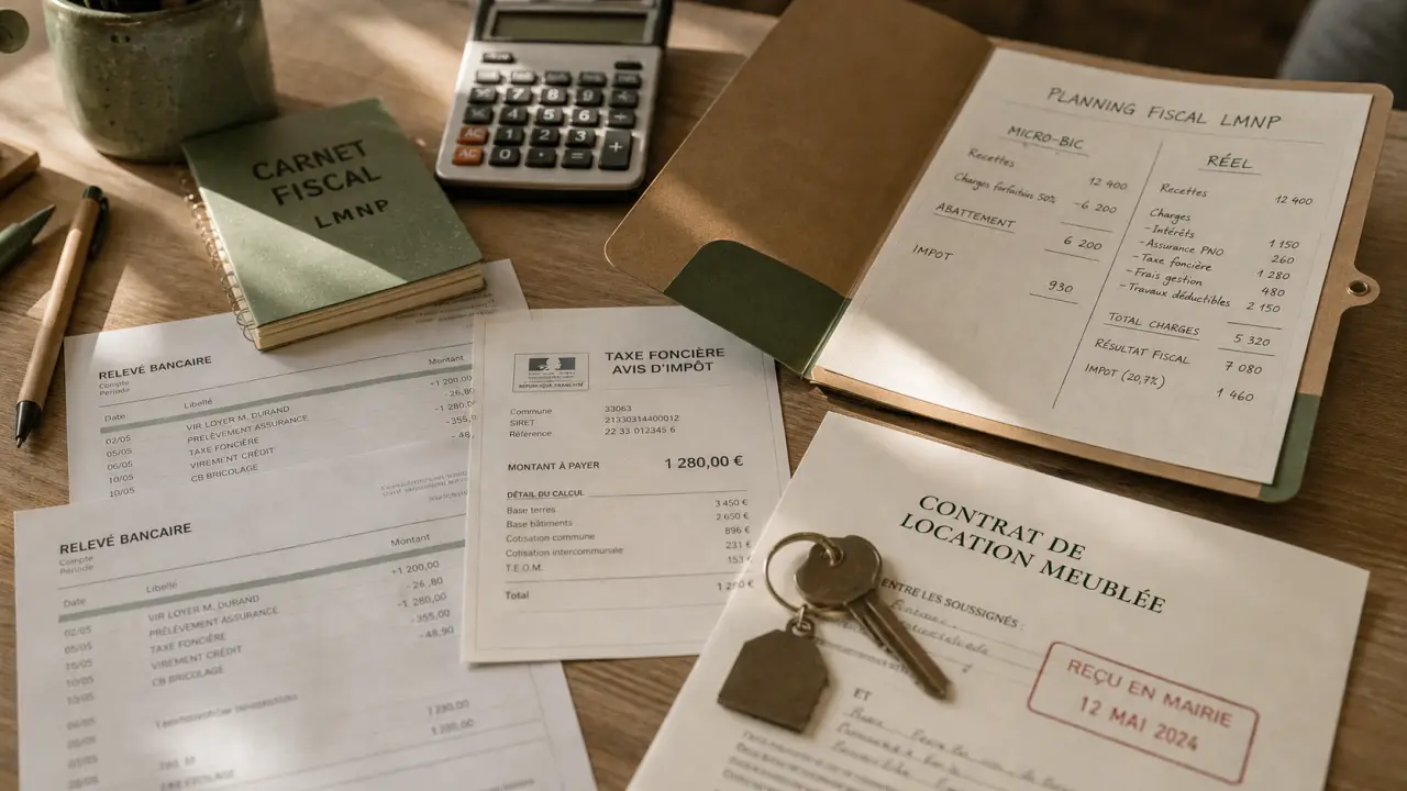Location meublée fiscalité 2025 : micro-BIC et régime réel, clés et fiscalité.