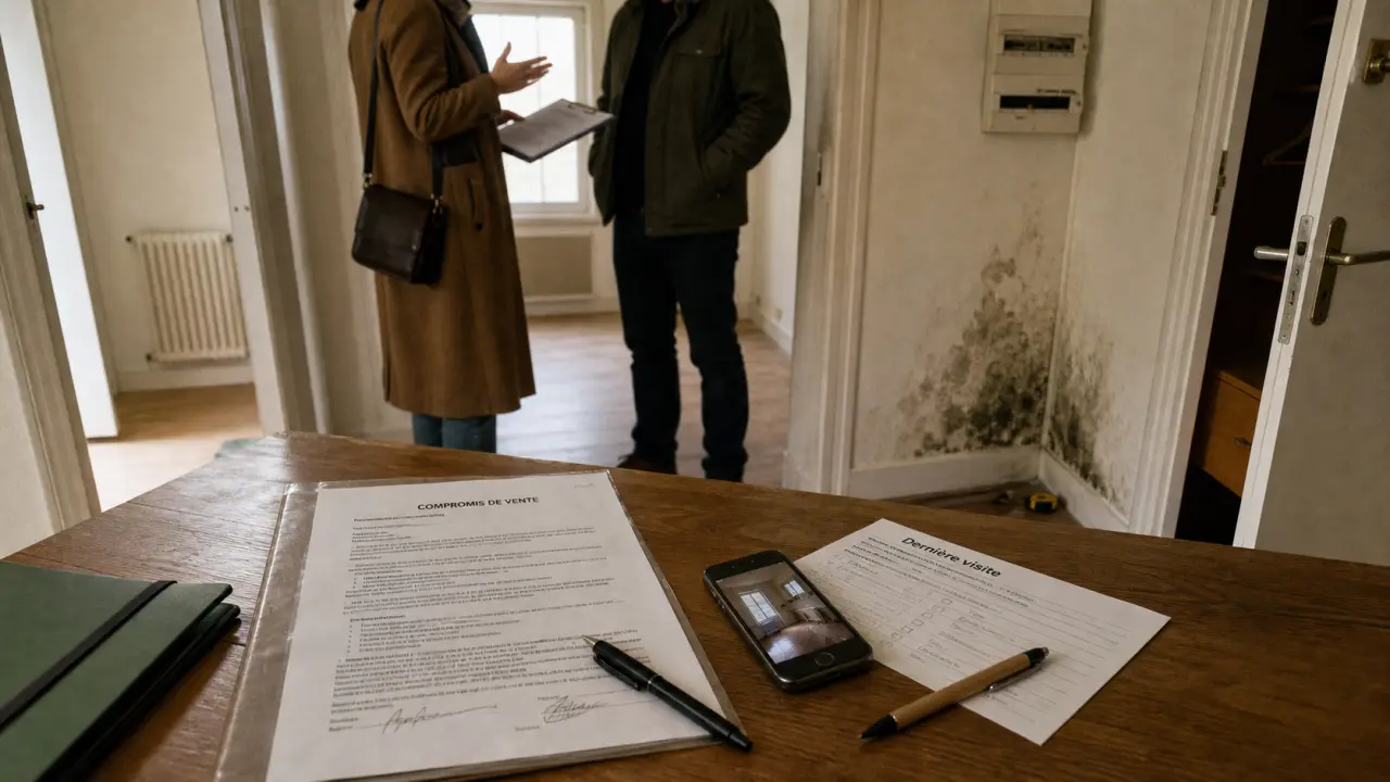 Visite avant signature notaire : inspection d’un appartement avant achat immobilier