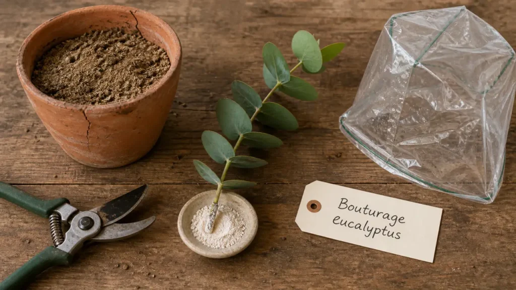 Bouturage de l&rsquo;eucalyptus : 5 étapes pour réussir l&rsquo;enracinement de votre gommier