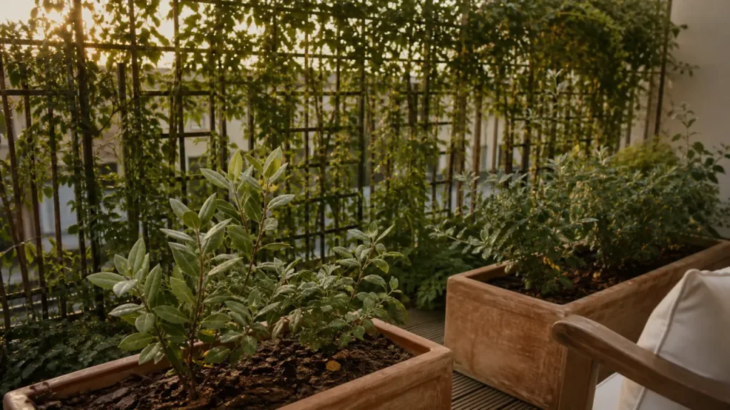 Brise-vue plante : le bon choix entre persistant, rapide et grimpant