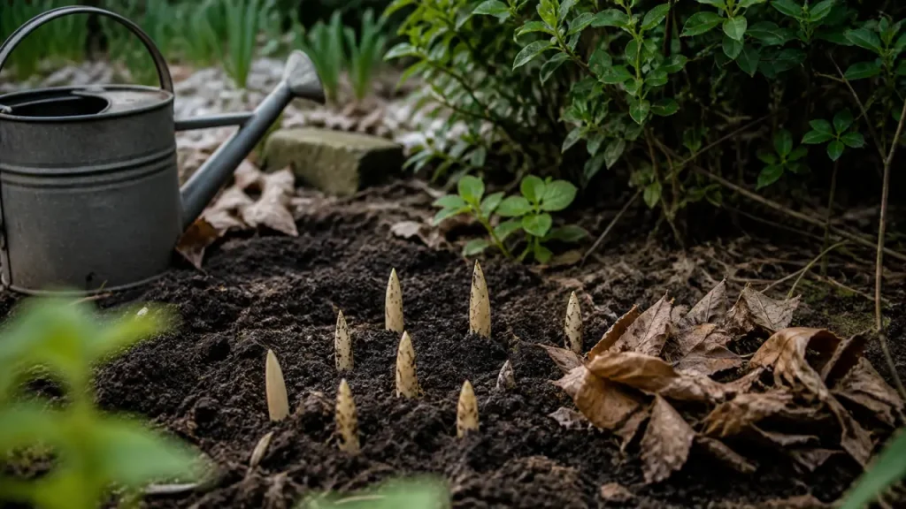 Muguet : automne ou printemps, ombre claire et plantation à 2 à 3 cm