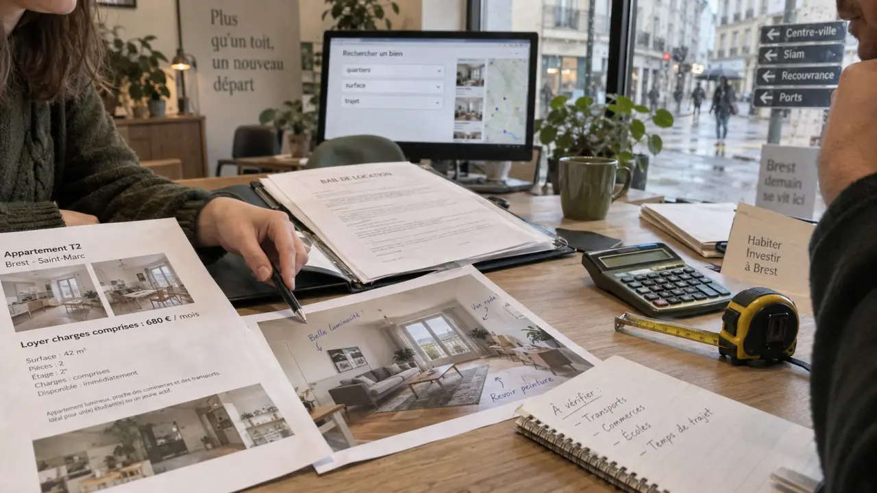 Location appartement Brest : dossier locatif et coût réel à vérifier