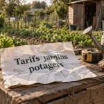 Tarif location jardin potager : 23 à 107 € selon la parcelle